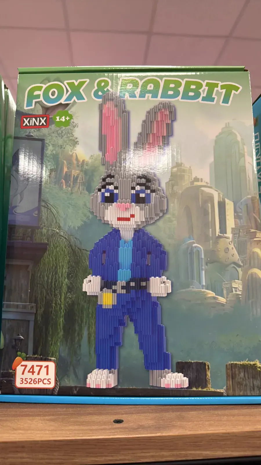 Klocki Fox&Rabbit 3526PCS Zestaw Lis i Królik