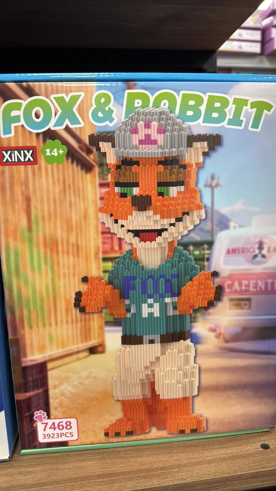 Klocki Fox&Rabbit 3923PCS 392 el. zestaw budowania