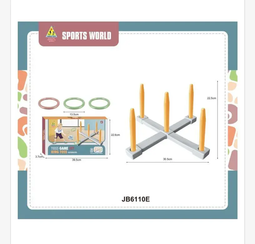 Zestaw Toss Game Ring Toss Sports World JB610E