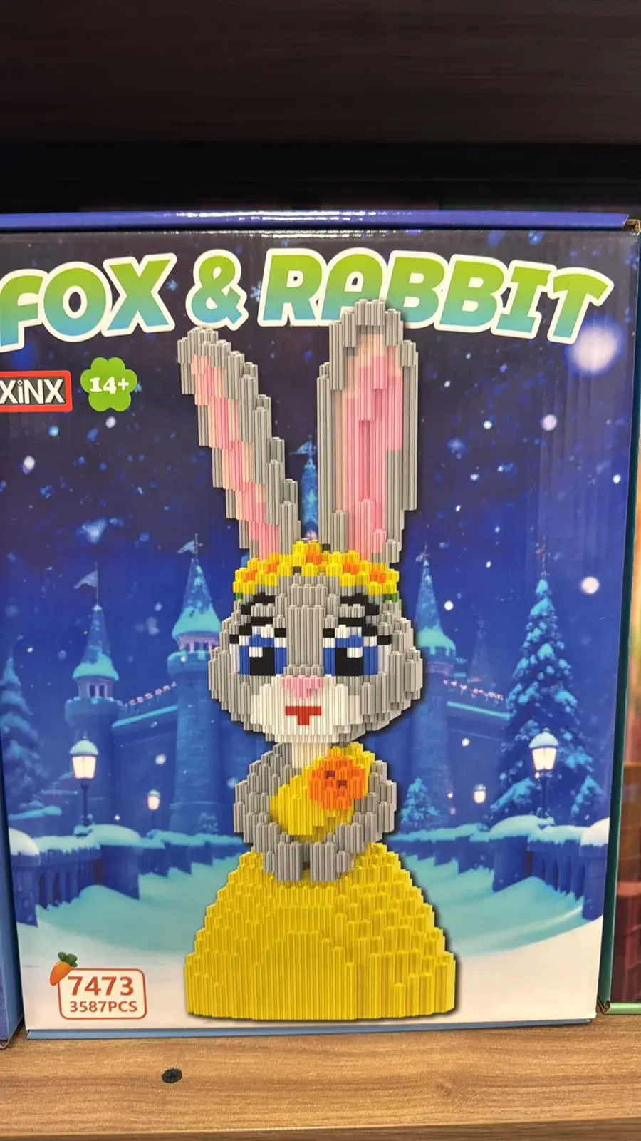 Klocki Fox&Rabbit 3587PCS Zamek z Królikiem