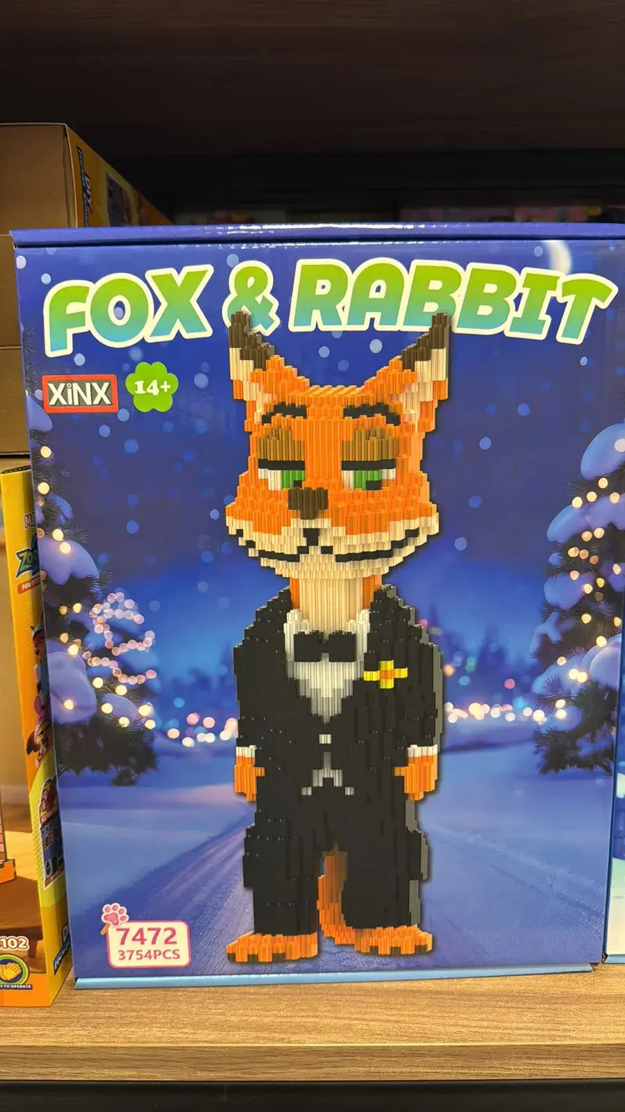 Klocki Fox&Rabbit 3754PCS 14+