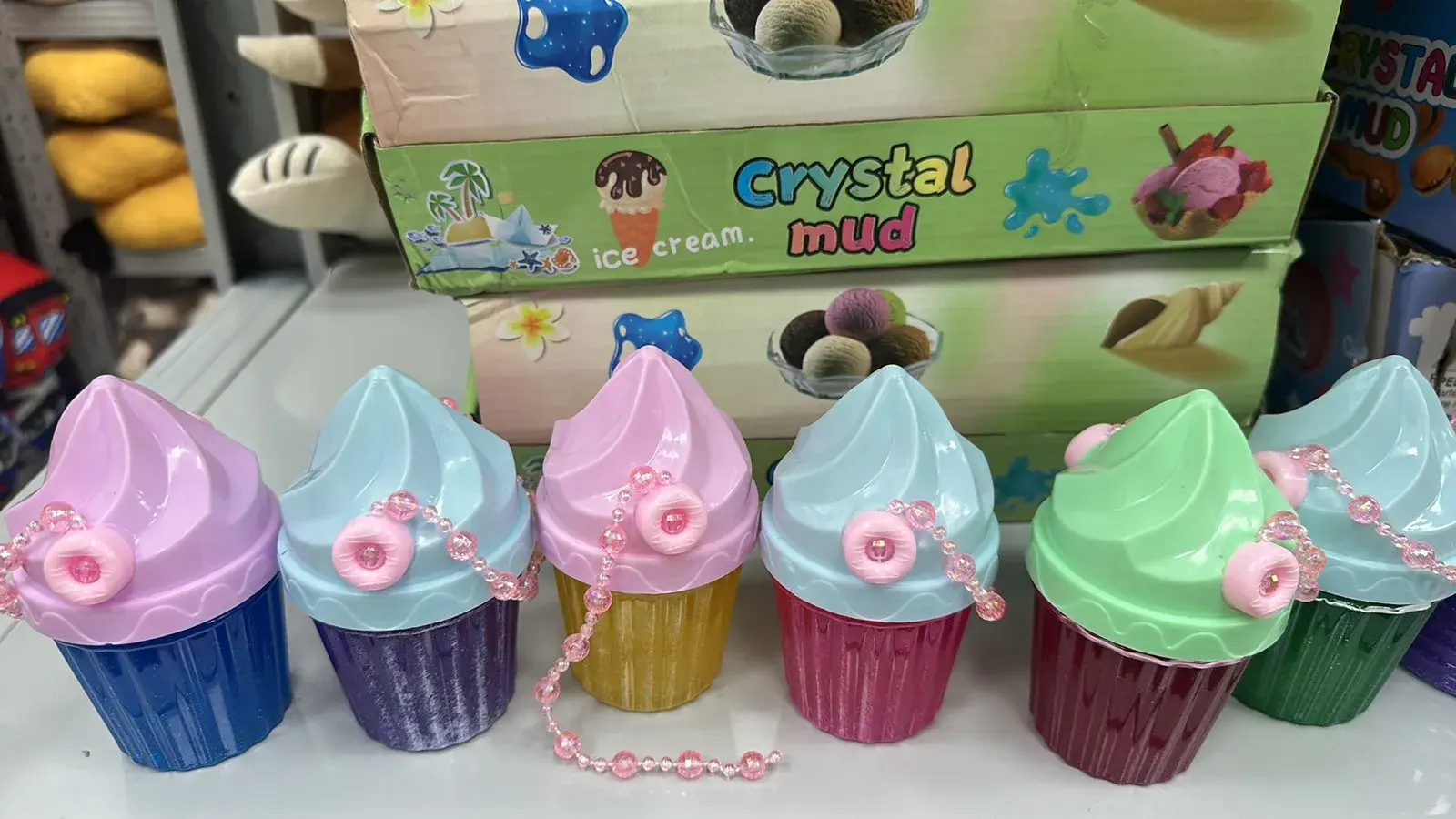 Zabawki Slime Crystal Ice Cream Mud 12 szt