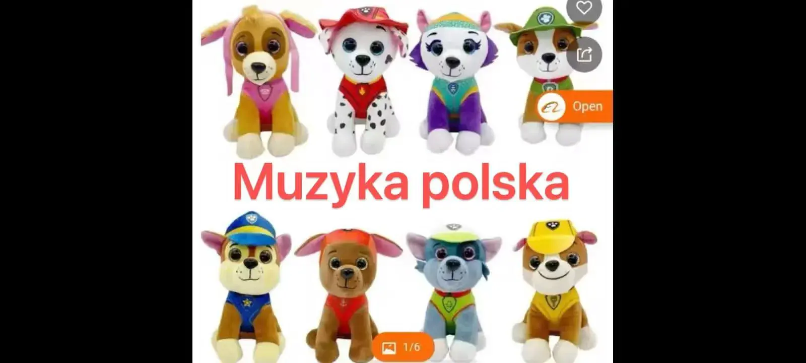 Maskotka Patrok Muzyka - zestaw szczeniąt Paw Patrol