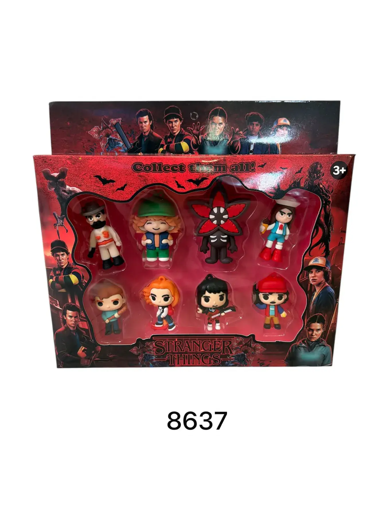 Zestaw figurek Stranger Things Collectable Set 8 szt