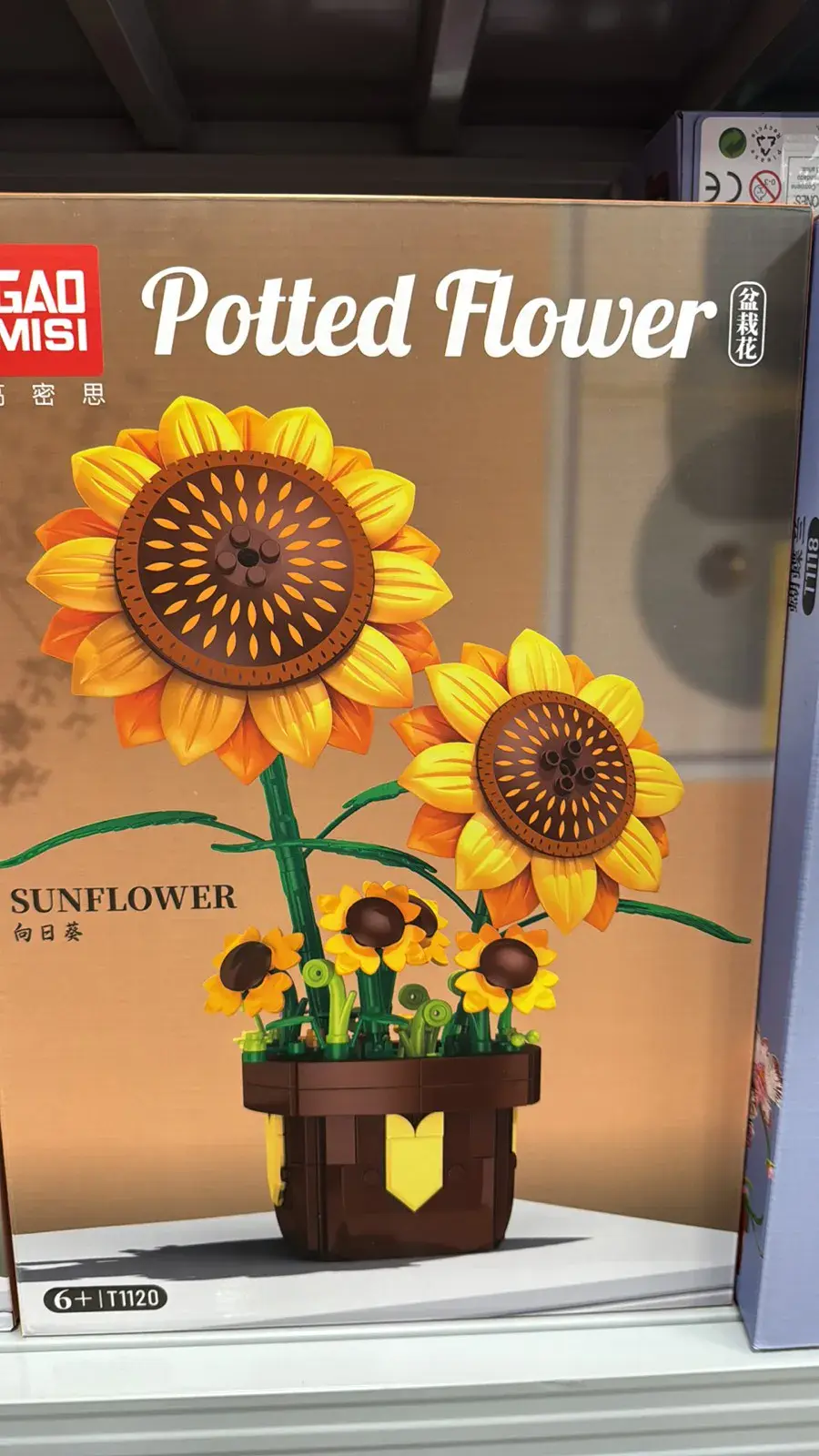 Klocki Kwiaty DONGAI Sunflower Potted Flower G11-1102