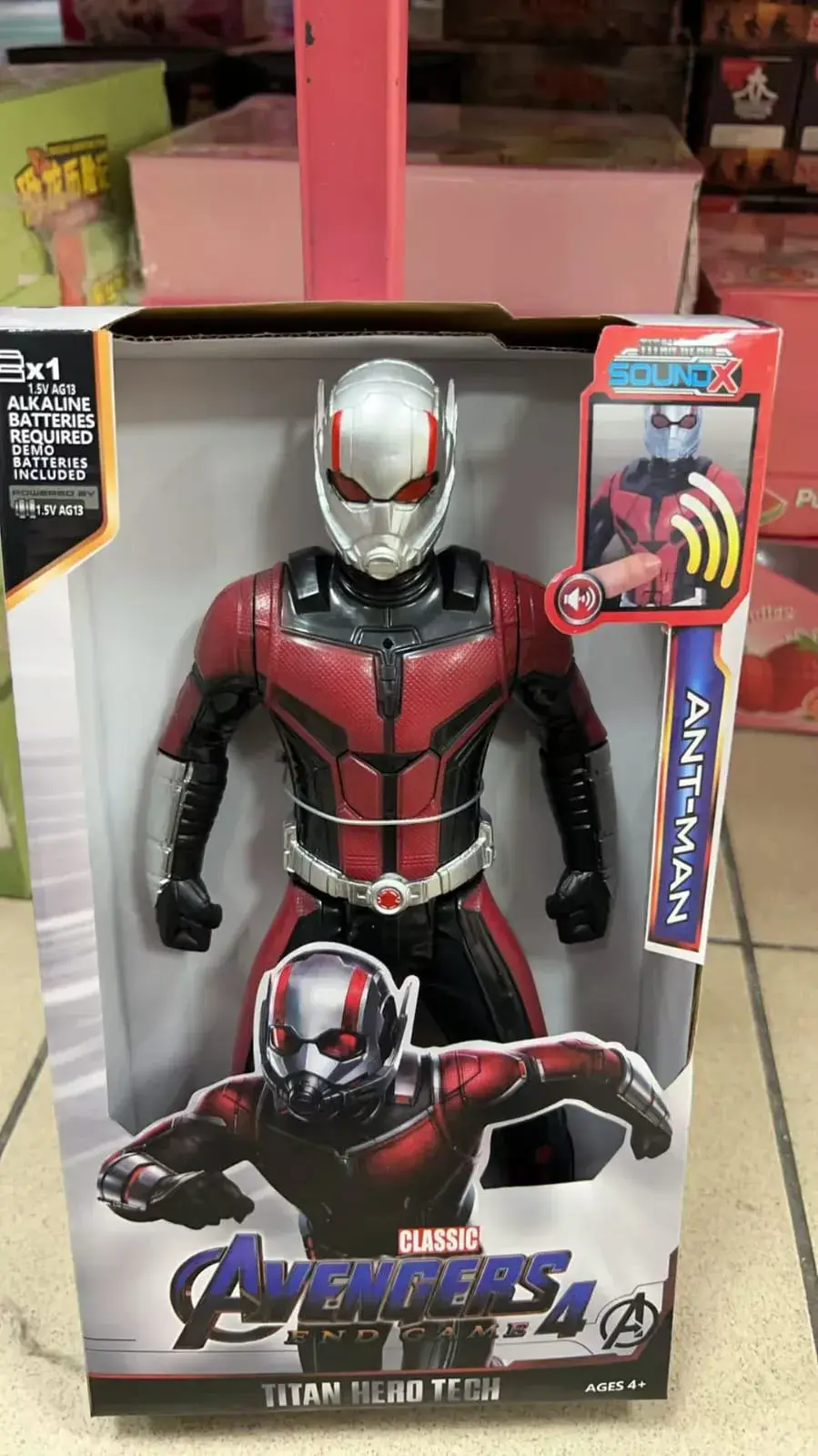 Figurka Ant-Man Marvel Avengers Titan Hero Tech