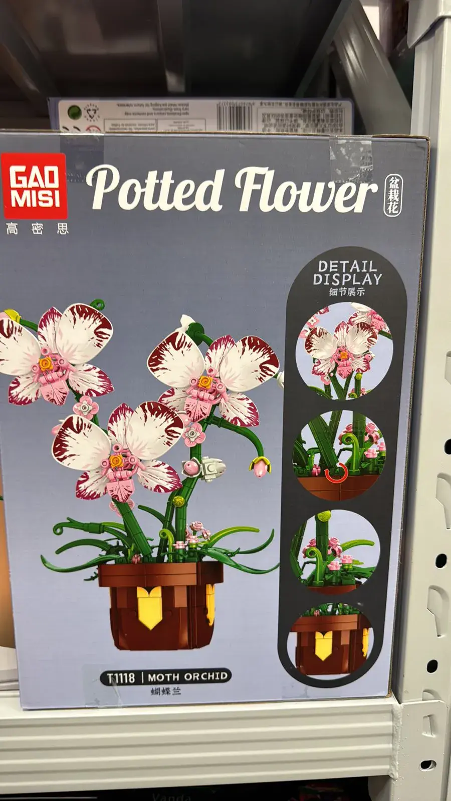Klocki GAI Misi Potted Flower - orchidee w doniczce