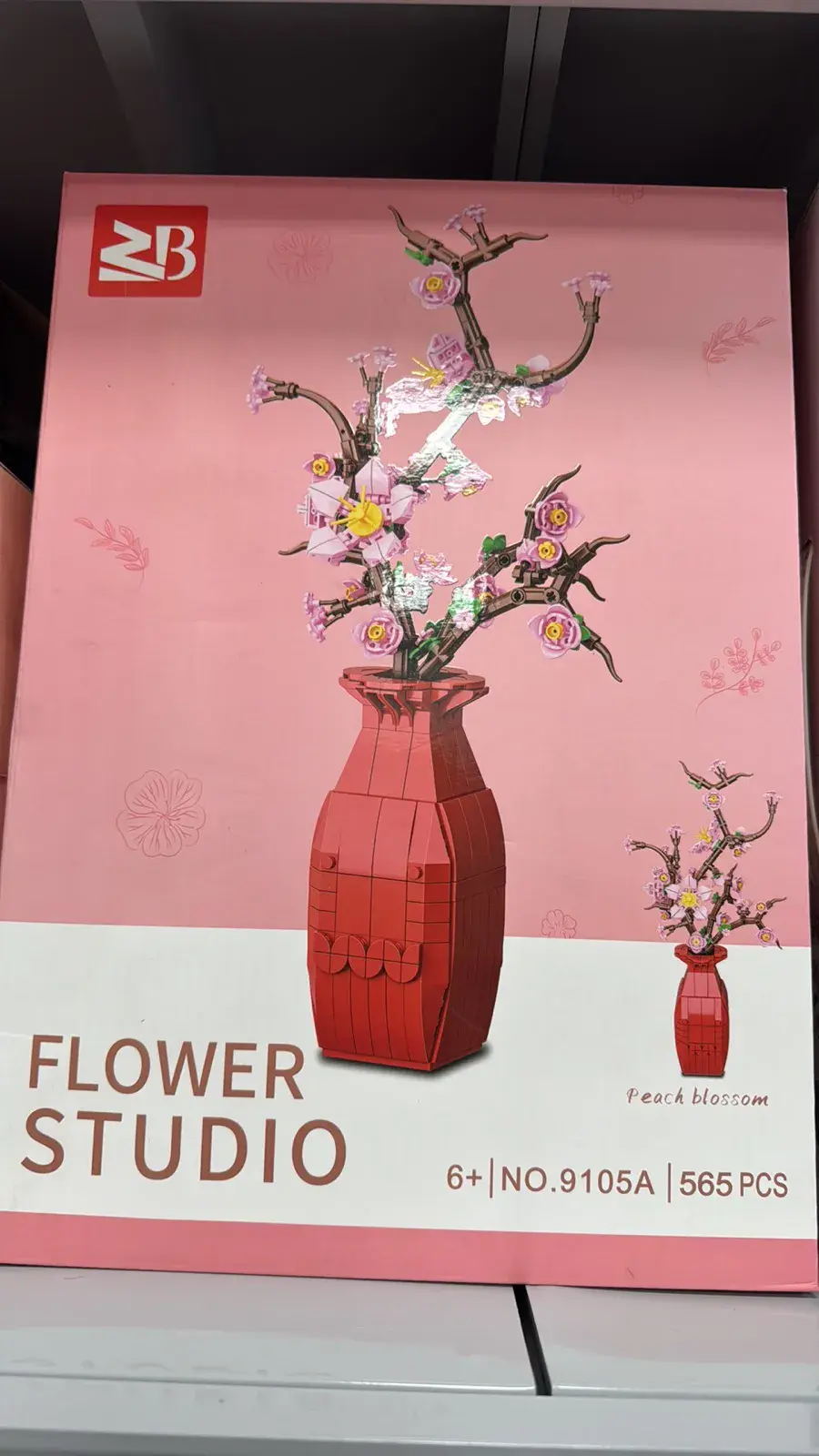 Klocki Kwiaty 565PCS Flower Studio WB 6+