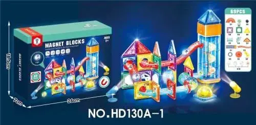 Magnetyczne klocki 85 pcs NO.HD130A-1