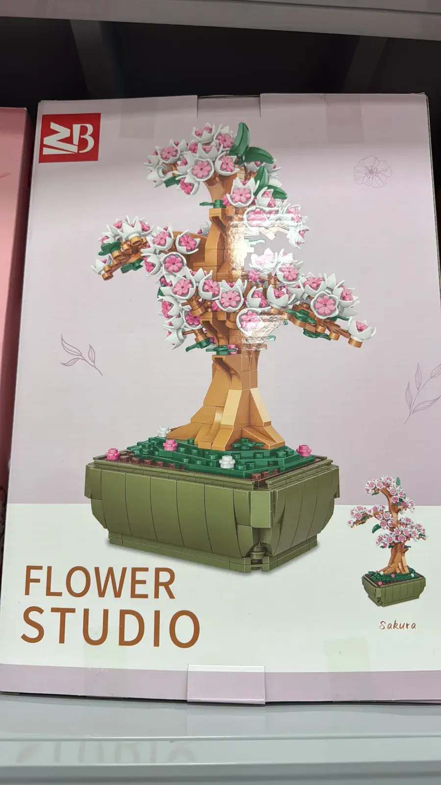 Klocki Kwiaty Sakura Flower Studio