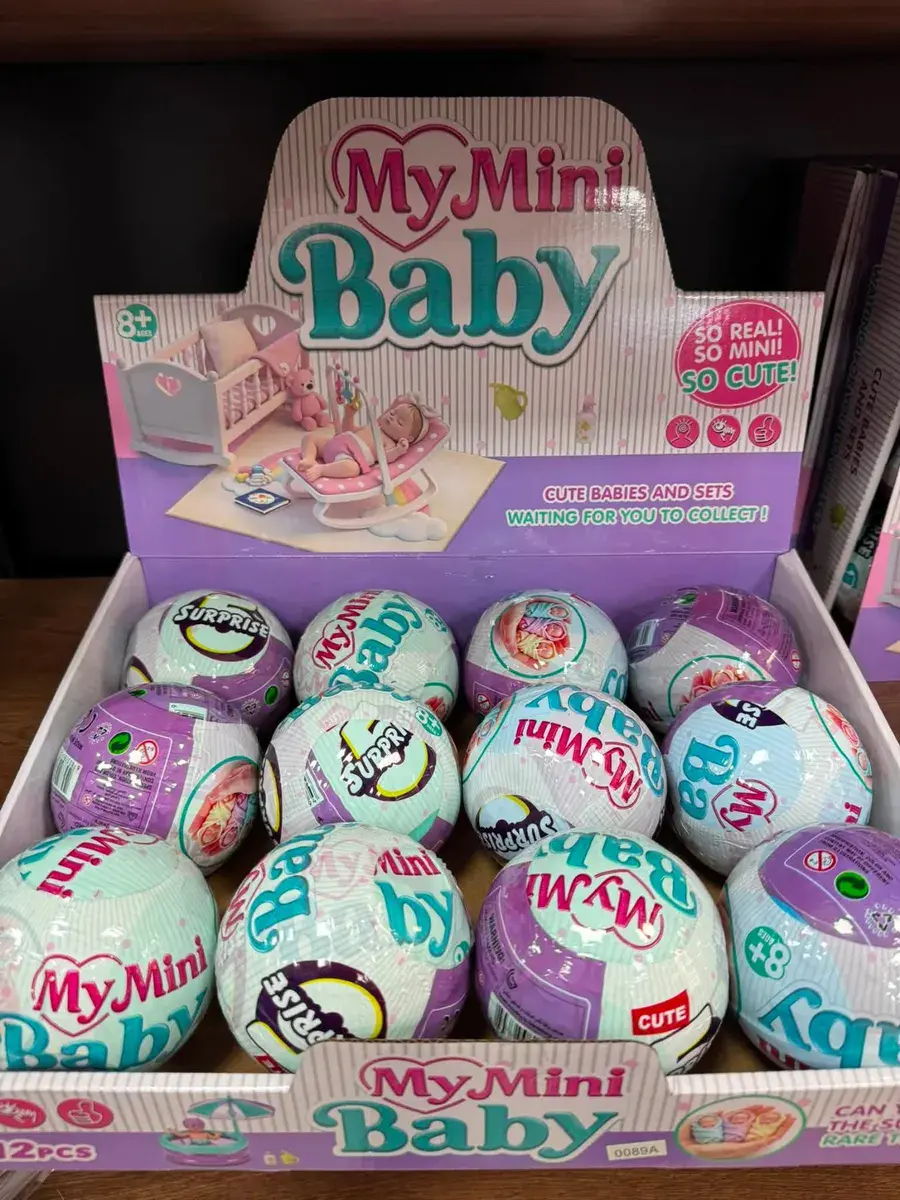 MyMini Baby Zestaw Mini Laleczek Niespodzianek 12 sztuk