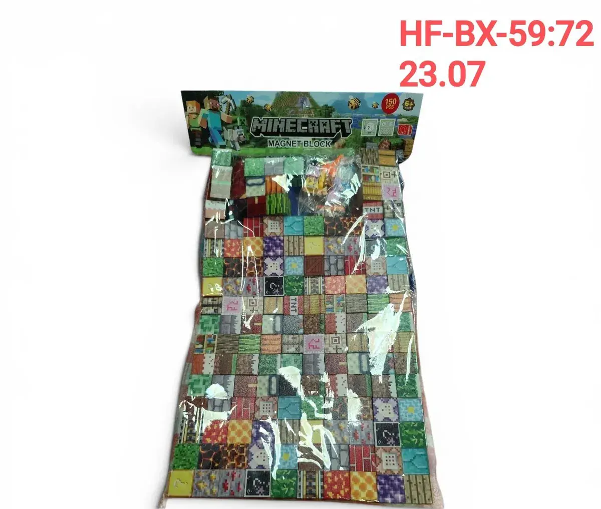 Minecraft Magnetyczne Klocki 150 el. HF-BX-59:72