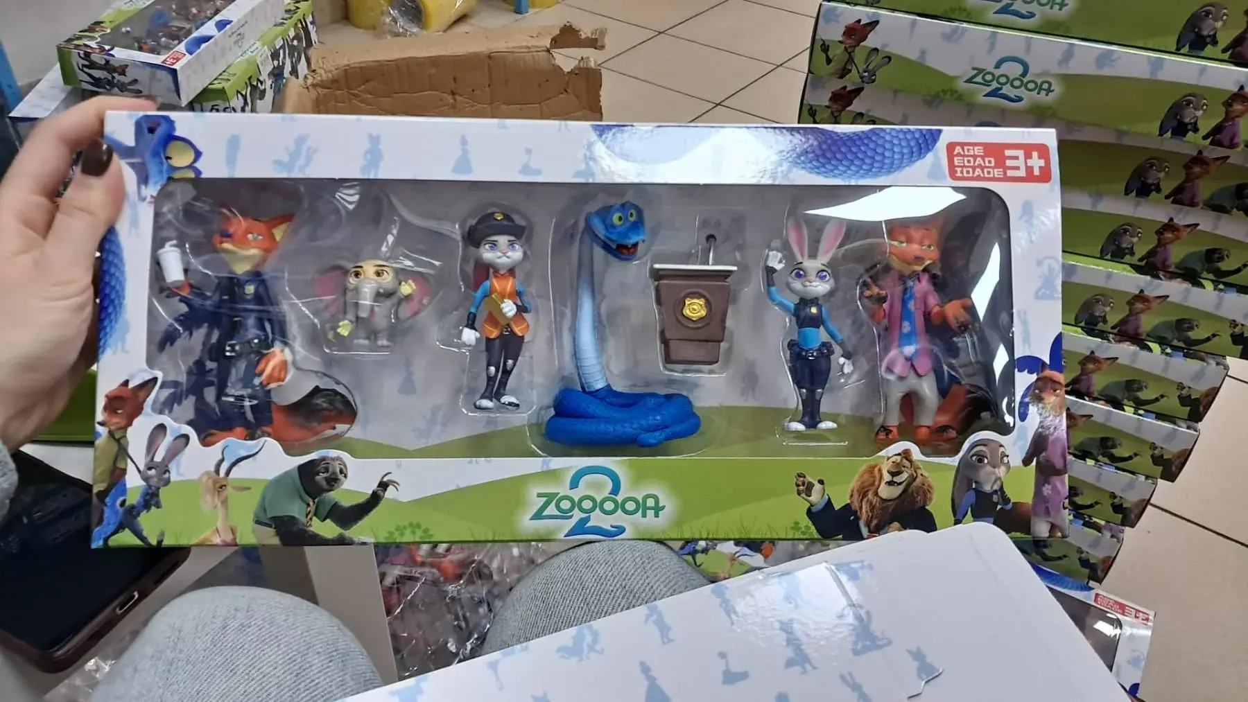 Zabawki Figurki Zootopia ZOO TOPIA 6 szt