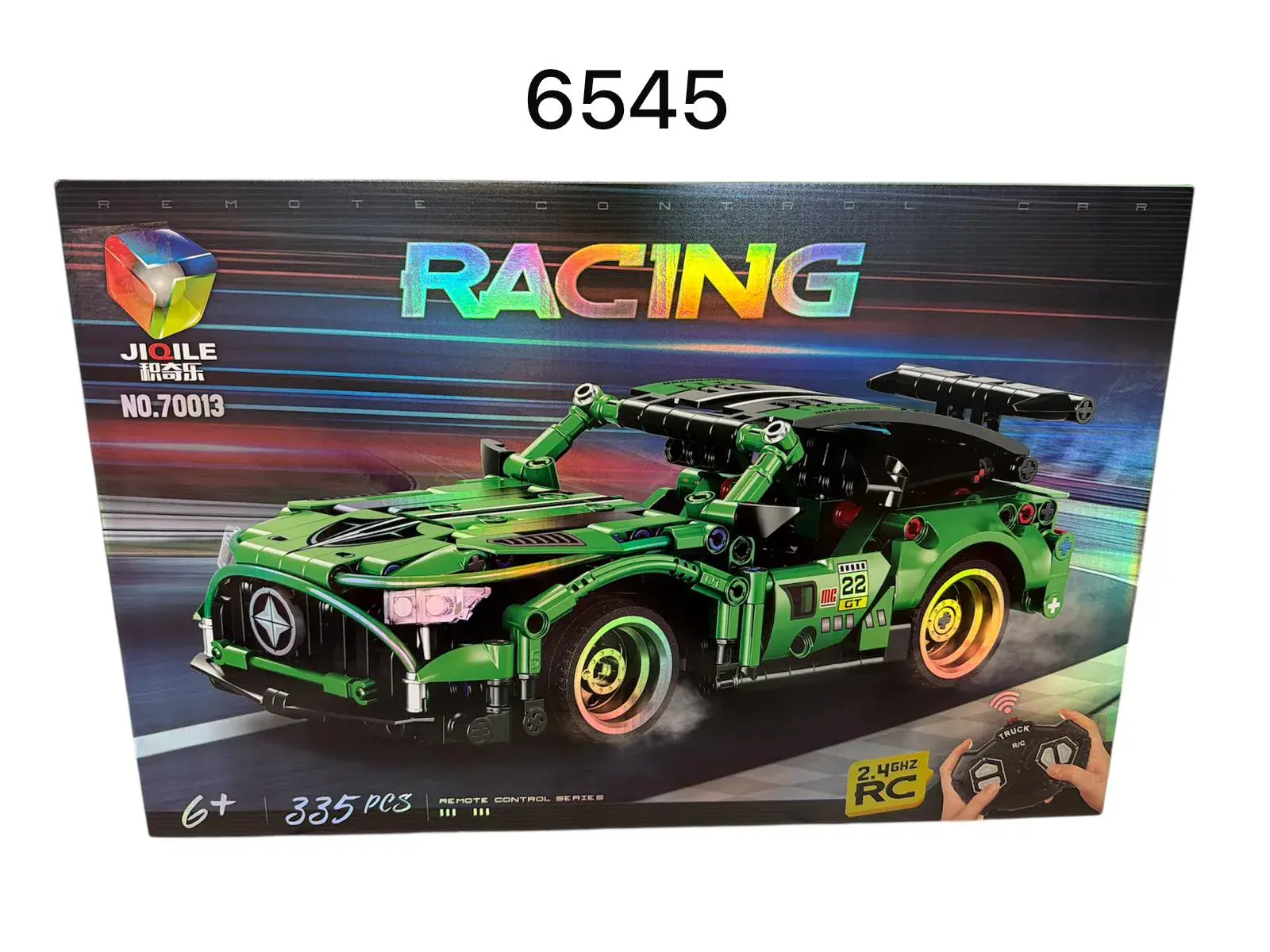 Zestaw klocków RC Samochód Racing 335 PCS 6545