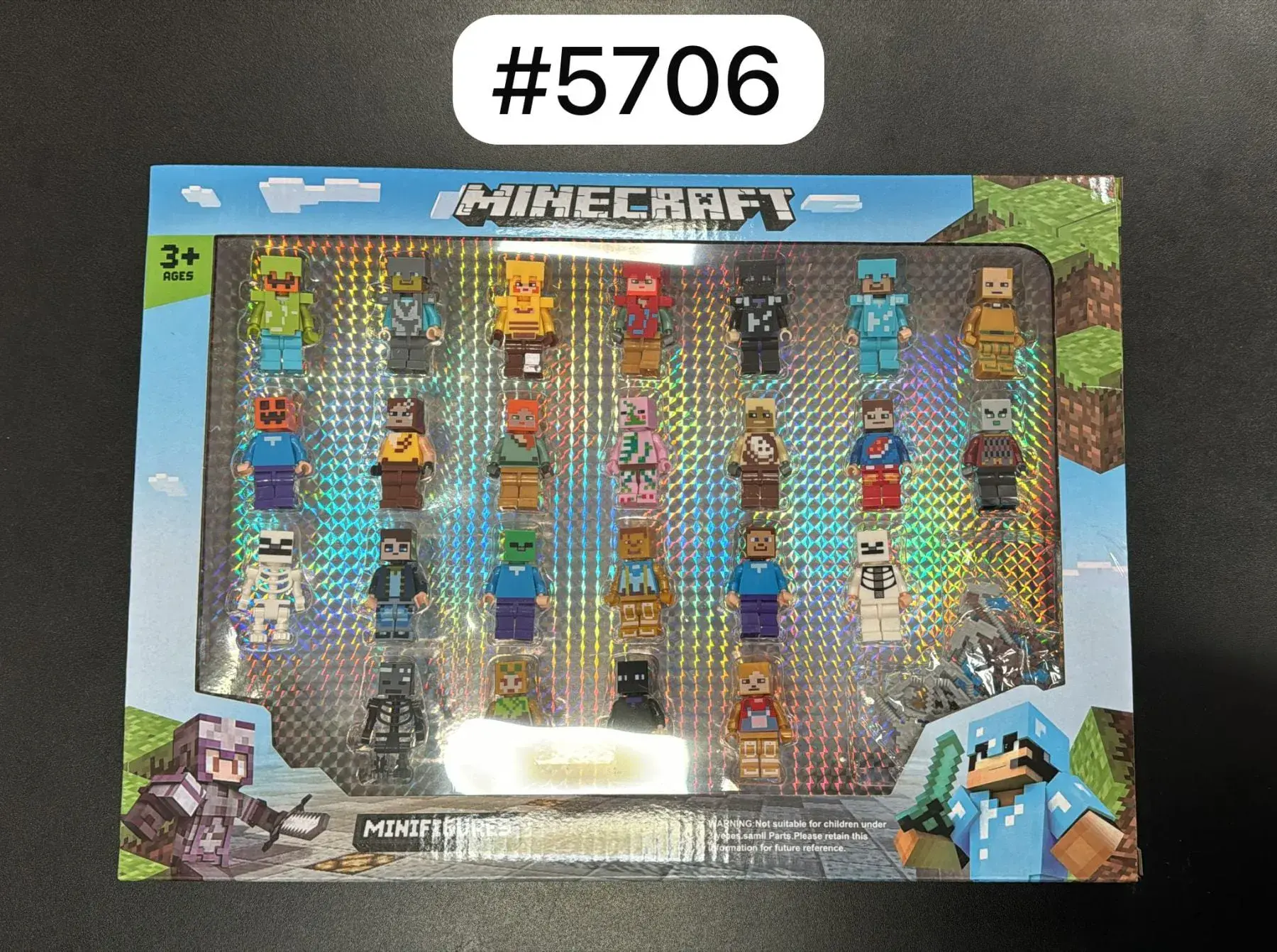Zabawki Figurki Minecraft 24PCS #5706