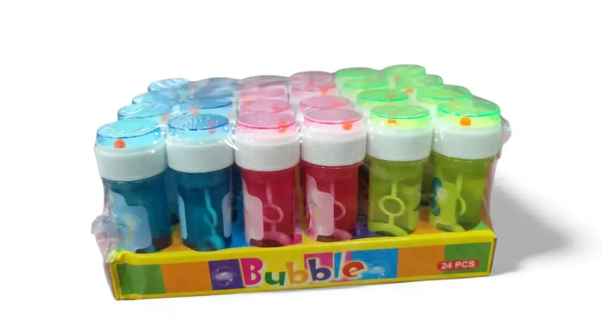 Banieczki do dmuchania Bubble kolorowe 24 szt