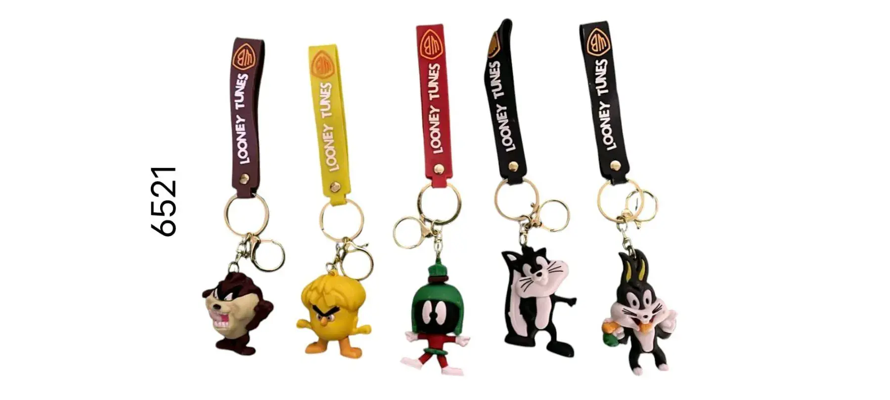 Brelok do kluczy Looney Tunes Taz Bugs Marvin Daffy Sylvester