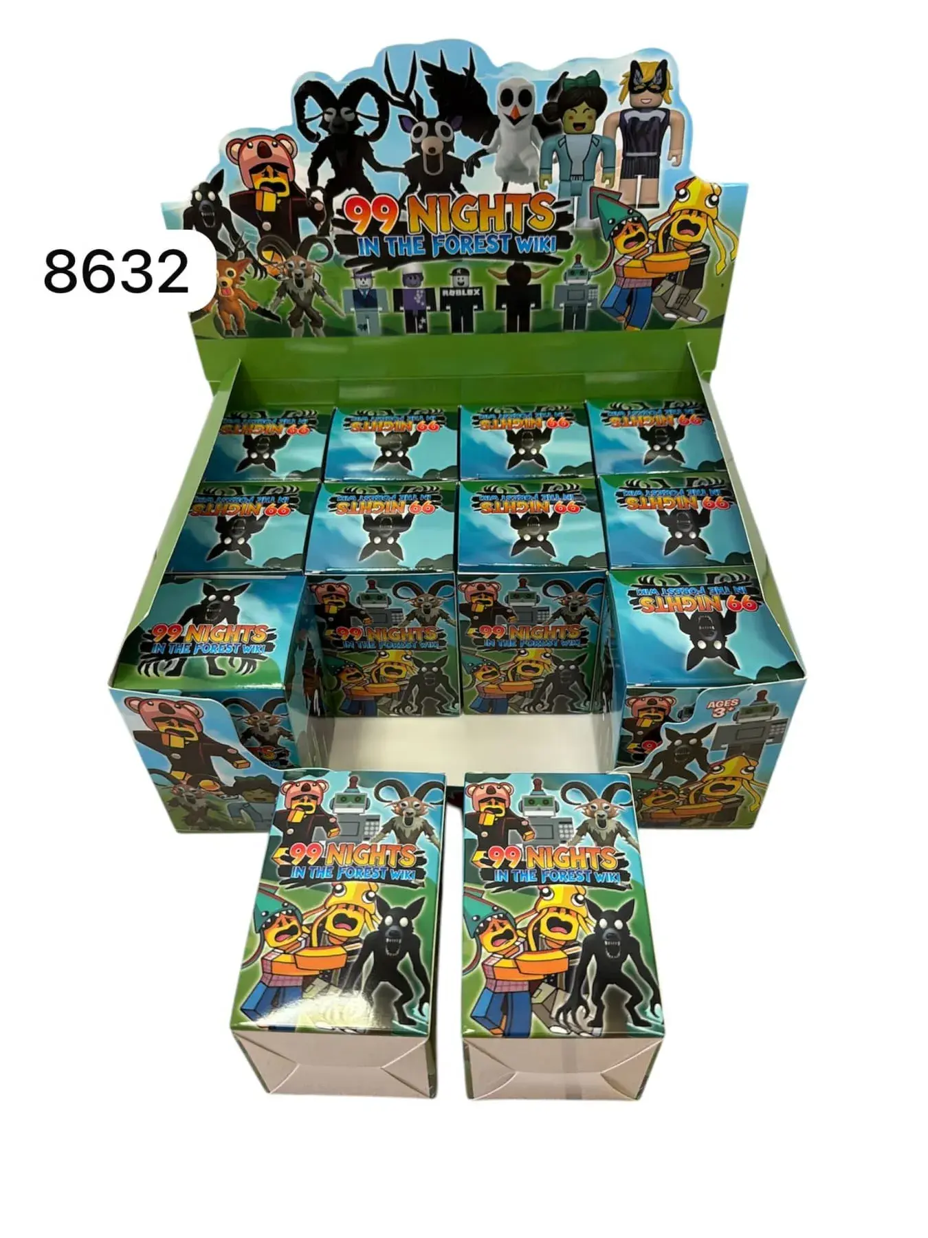 Figurki 99 Nights w ciemnym lesie, zestaw 12 szt
