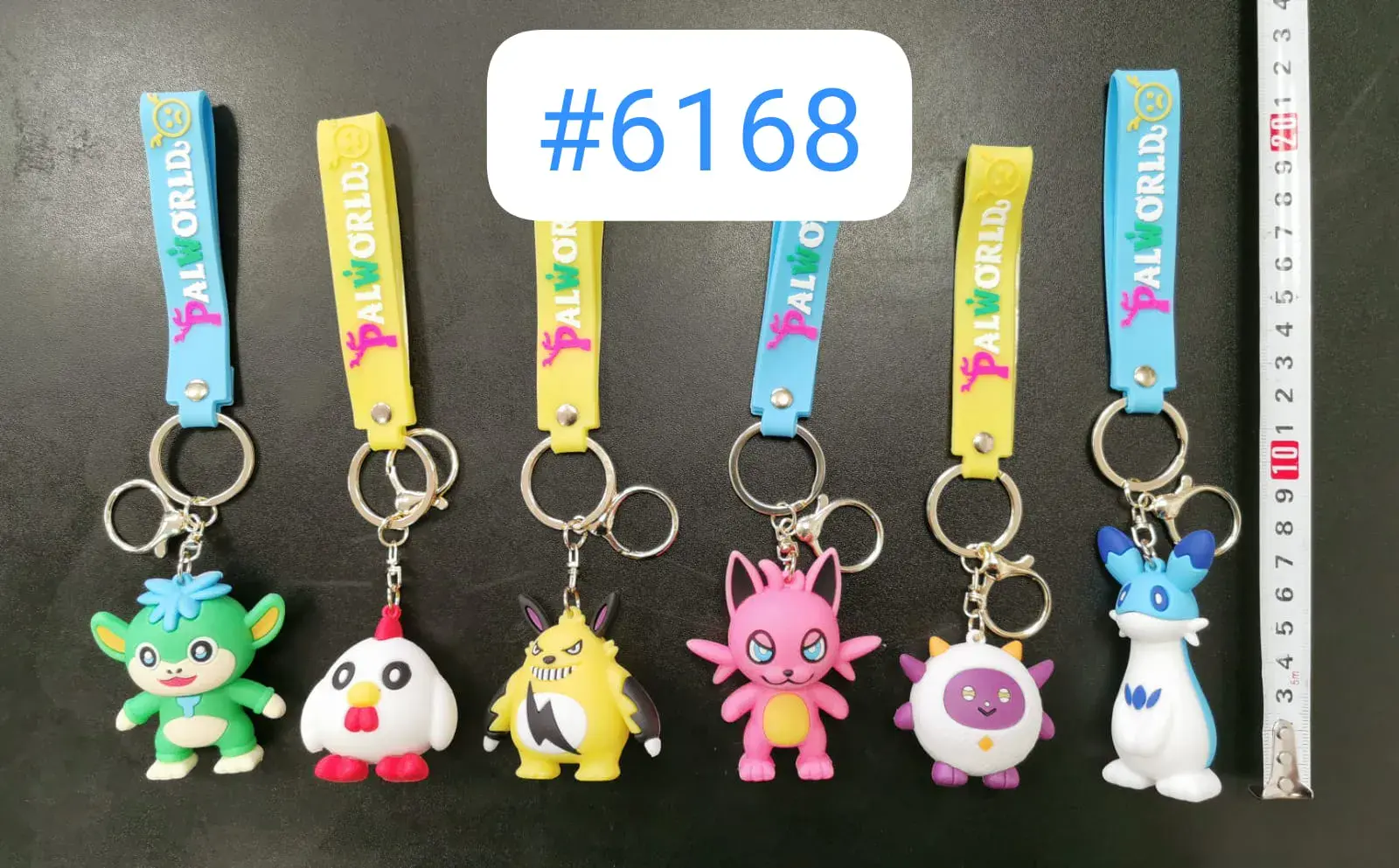 Brelok Digimon #6168 Zestaw 6 figurek