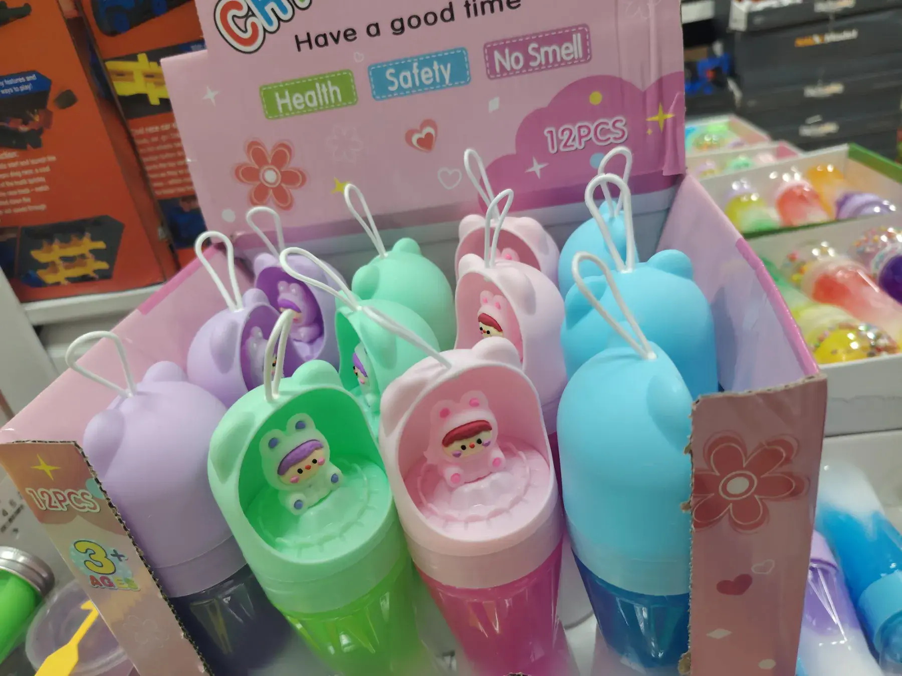 Zabawki Slime w kształcie zwierząt 12 szt