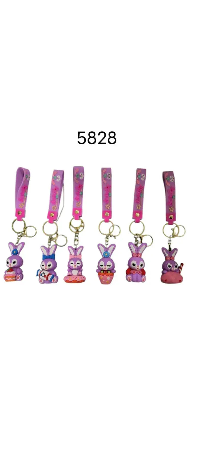 Brelok Zabawkowy Królik z Lusterkiem 5828