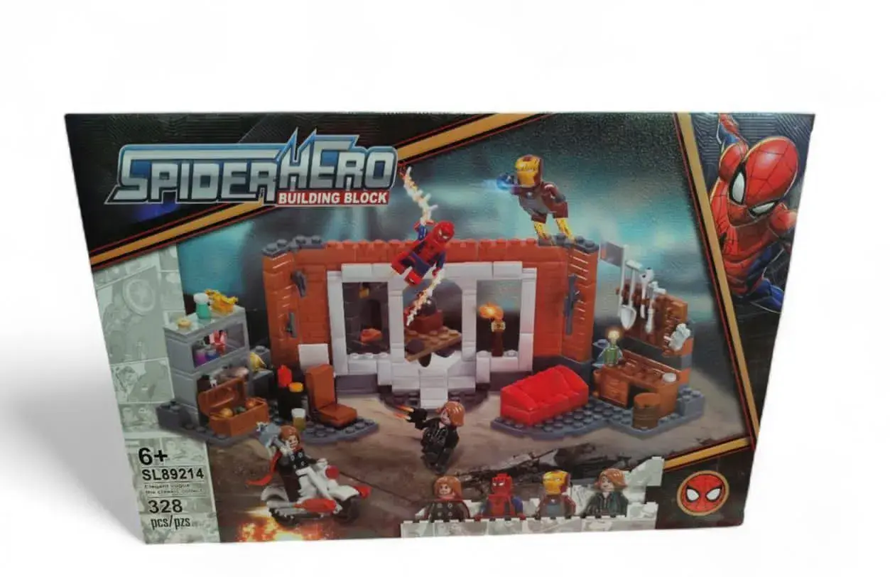 Zestaw klocków Spider Hero budujących LB214 6+
