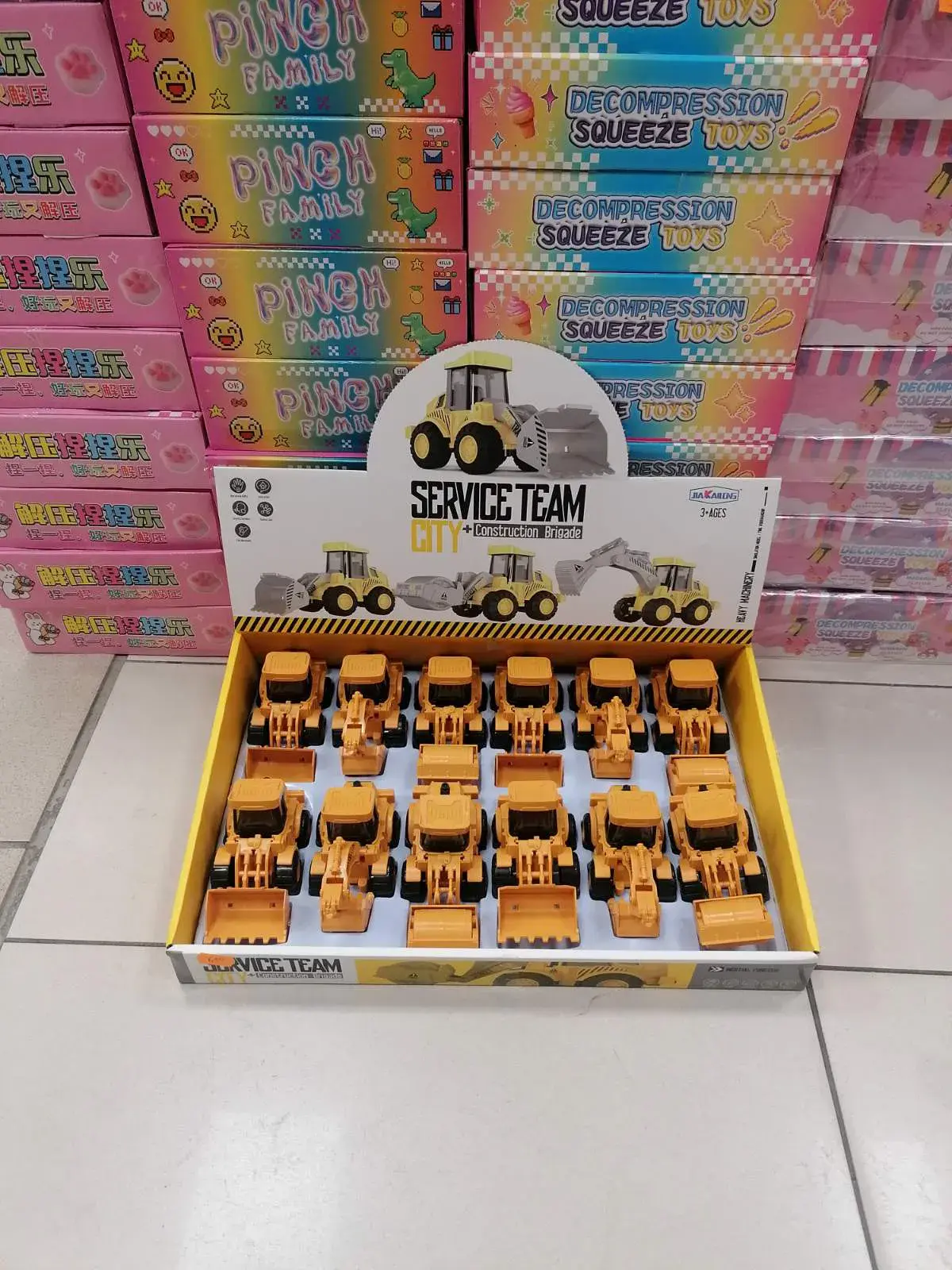 Zabawka Service Team Truck City - ciężarówka z łyżką