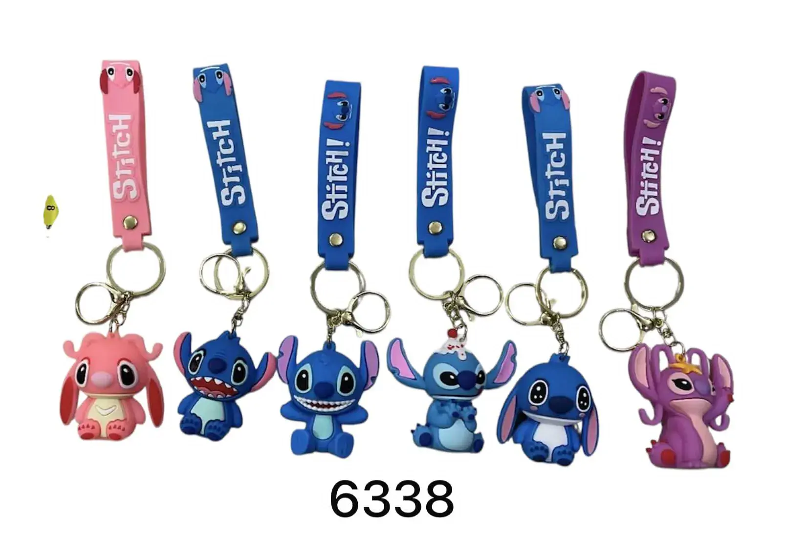 Brelok do Kluczy Stitch Lilo & Stitch 6 kolorów