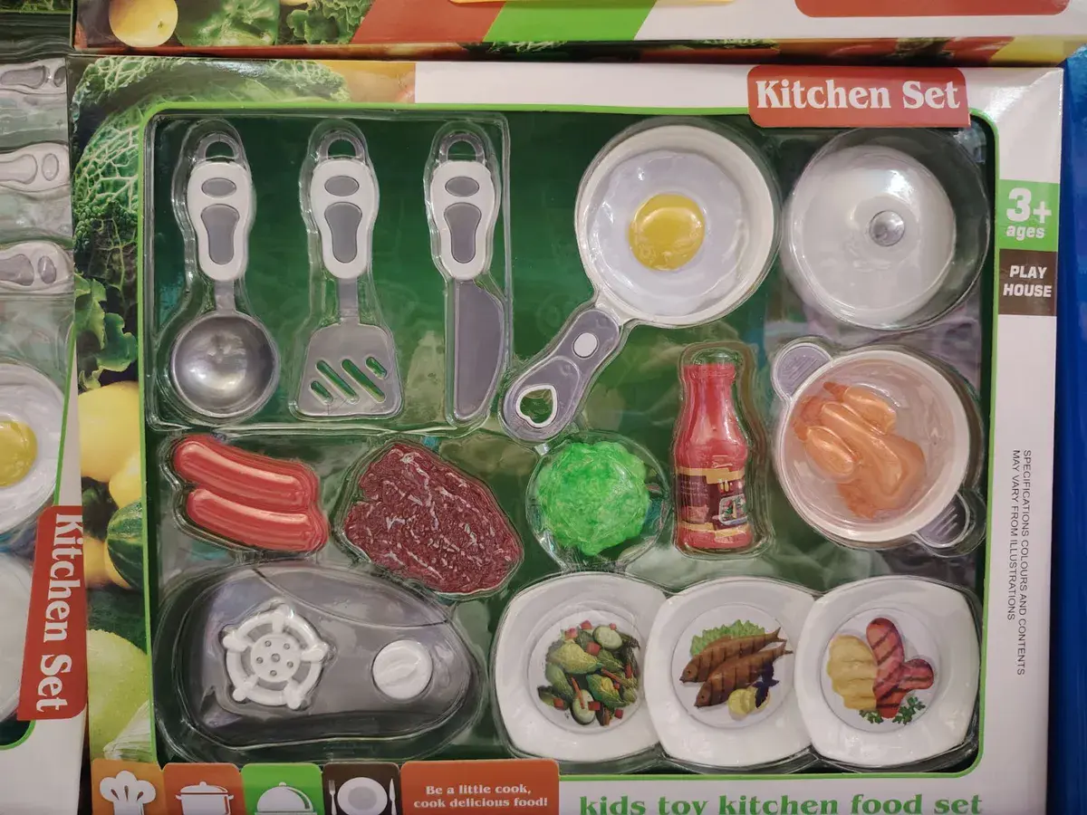 Zestaw Zabawkowy Kuchenny Kitchen Set 3+