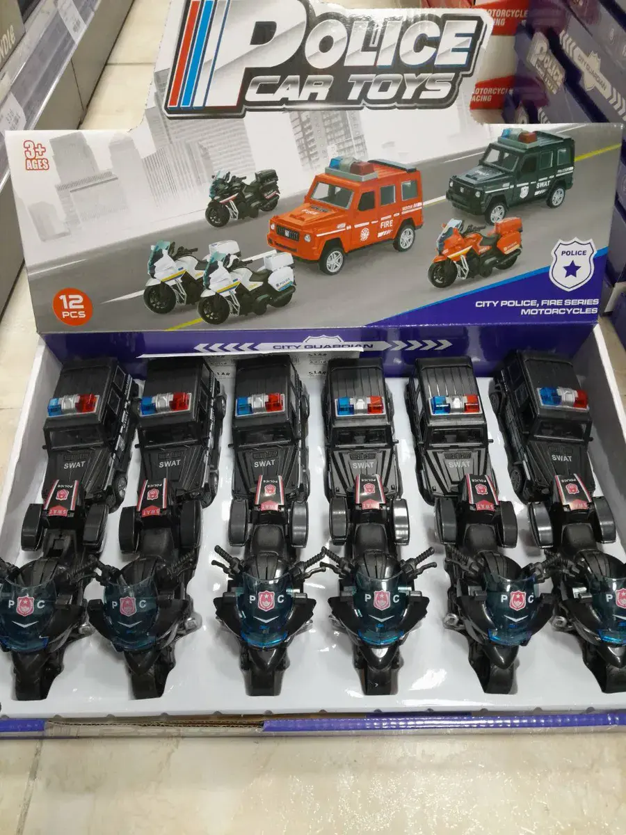 Zestaw zabawek policyjnych City Police 12 szt
