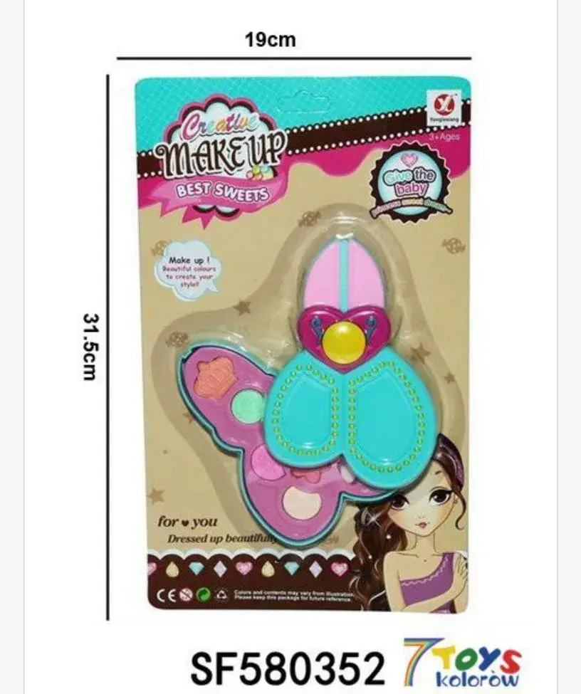 Zabawka zestaw kosmetyków Create Makeup Best Sweets 19x31 cm
