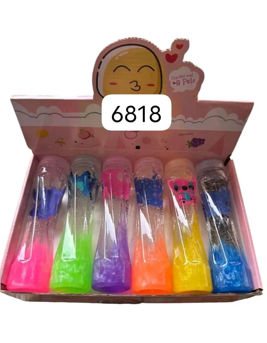 Zabawki Slime Stitch Crystal Mud dwukolorowe, 12 szt.