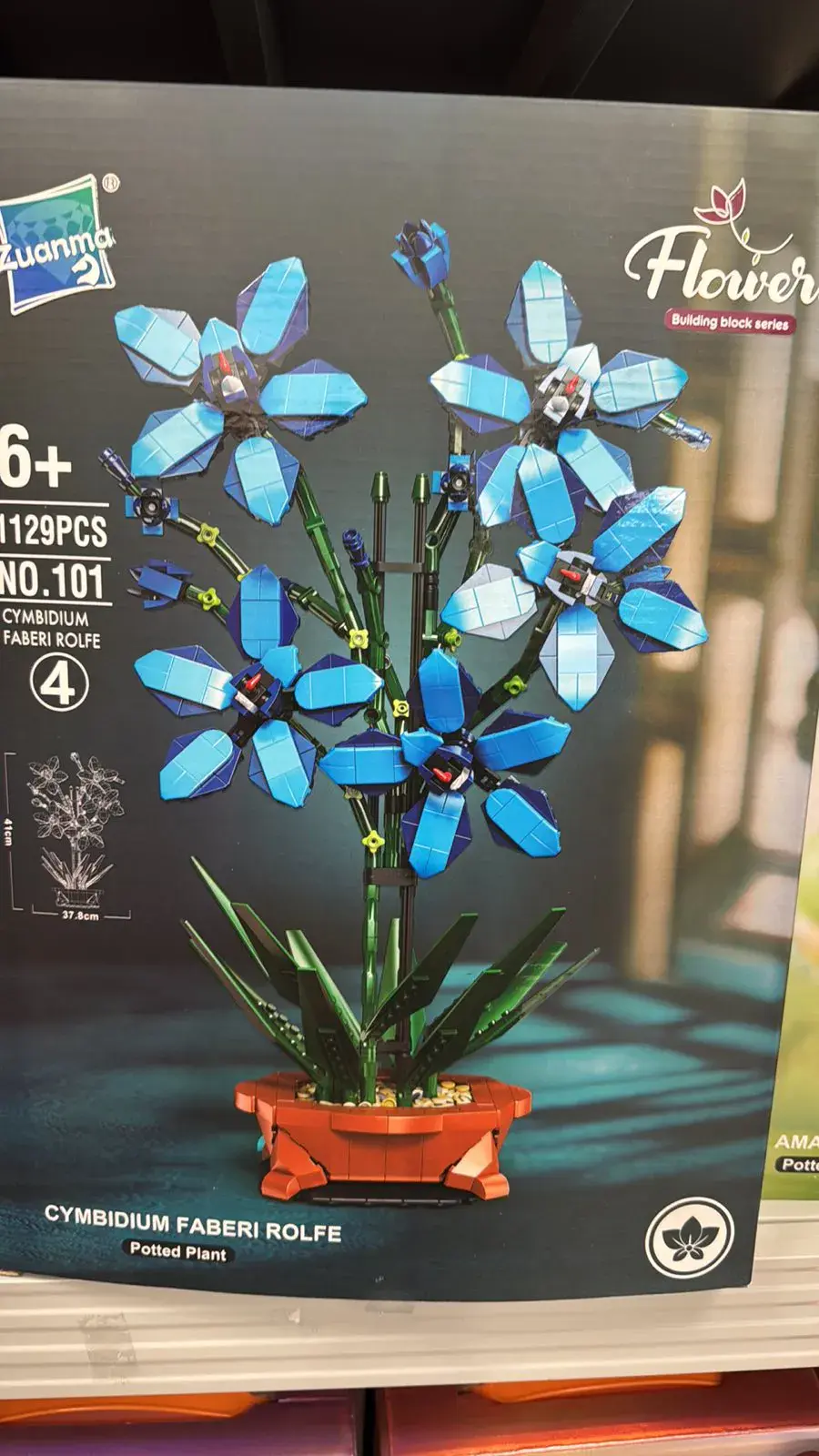 Klocki Kwiaty Cymbidium Flower 129 PCS