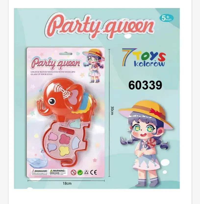 Zestaw kosmetyków Party Queen słonik 5+ 18cm