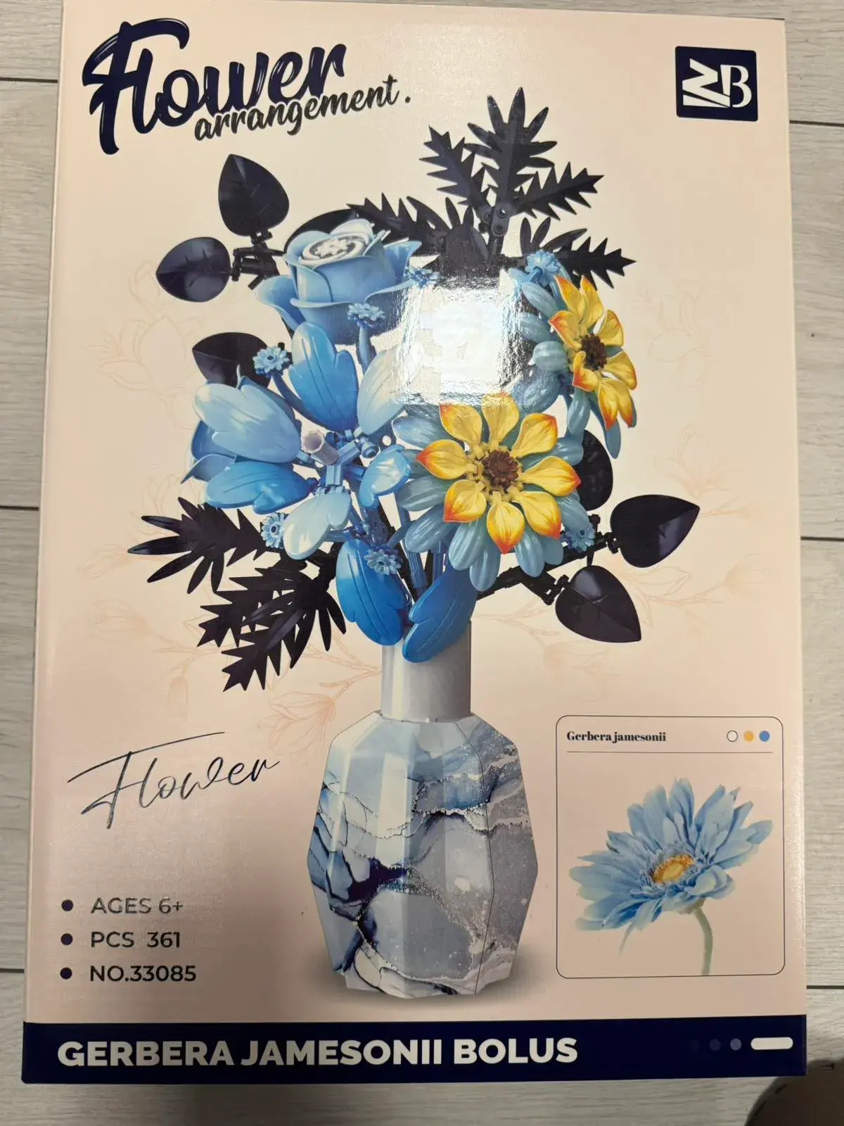 Klocki Kwiaty Flower Arrangement Gerbera 361 PCS