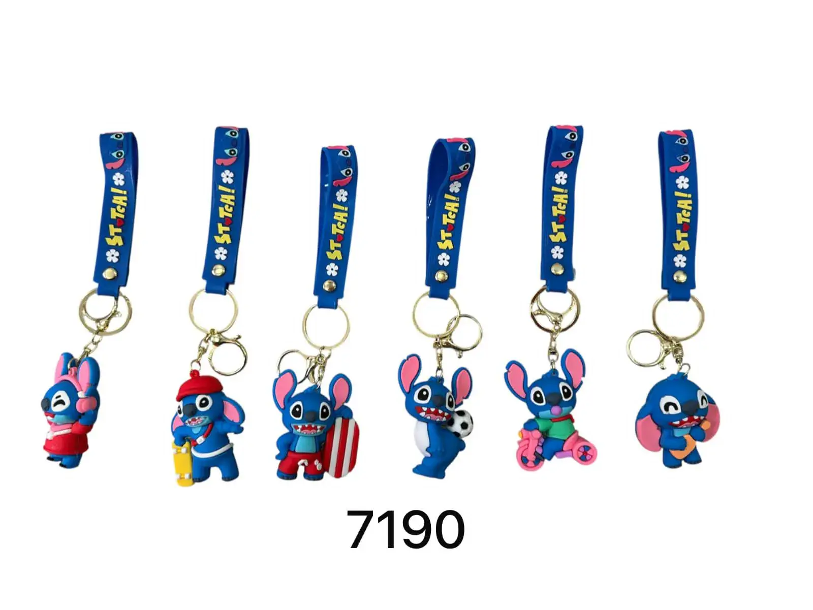 Brelok Zabawkowy Stitch Lilo & Stitch 6 wzorów