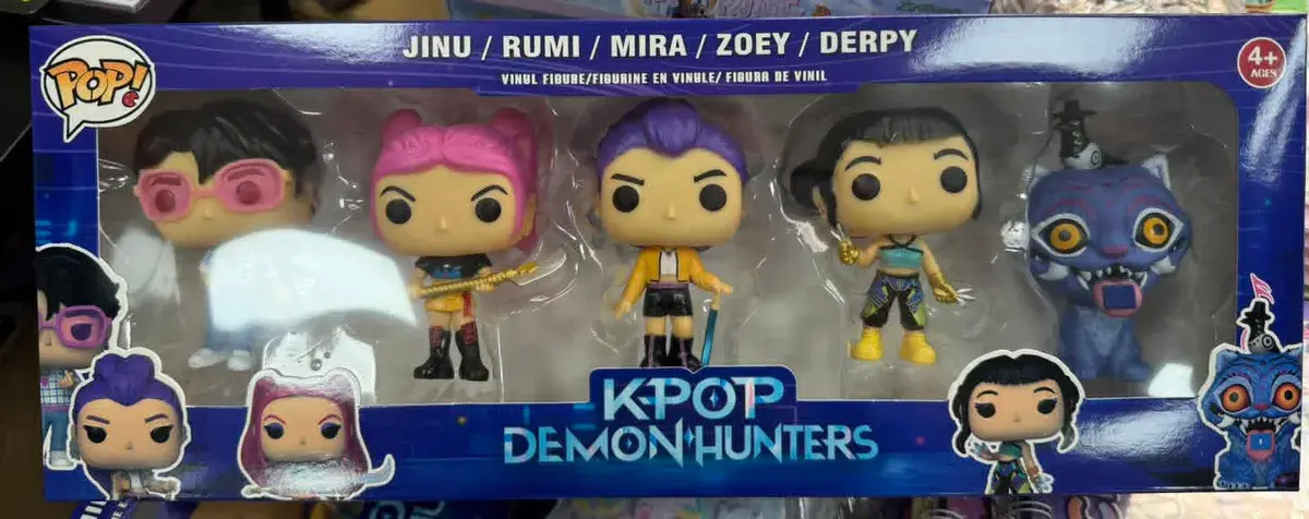 Zestaw figurek Funko Pop K-Pop Demon Hunters 5 sztuk