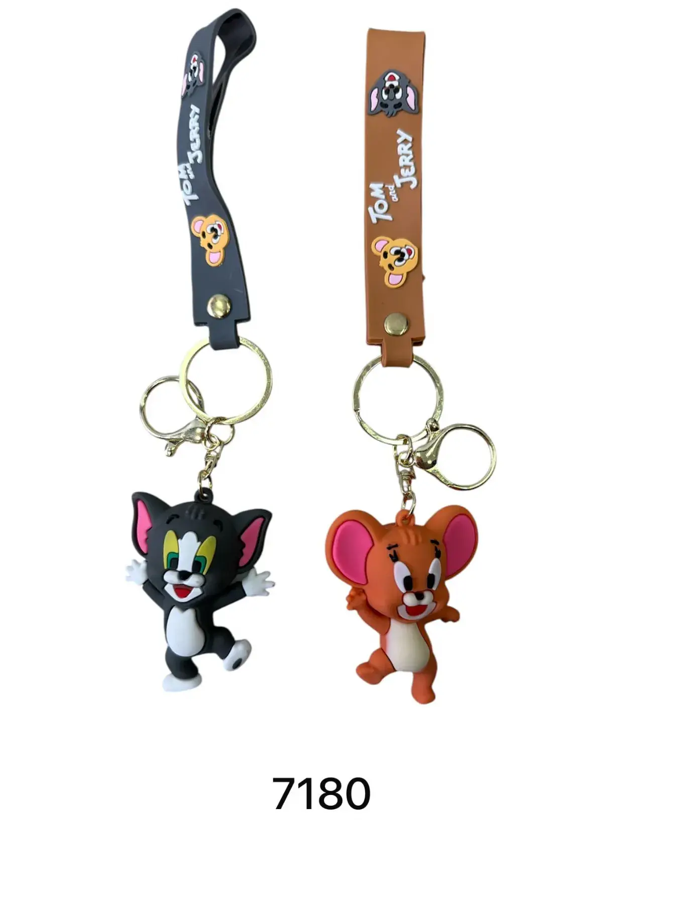 Brelok Tom i Jerry czarny i brązowy 7180