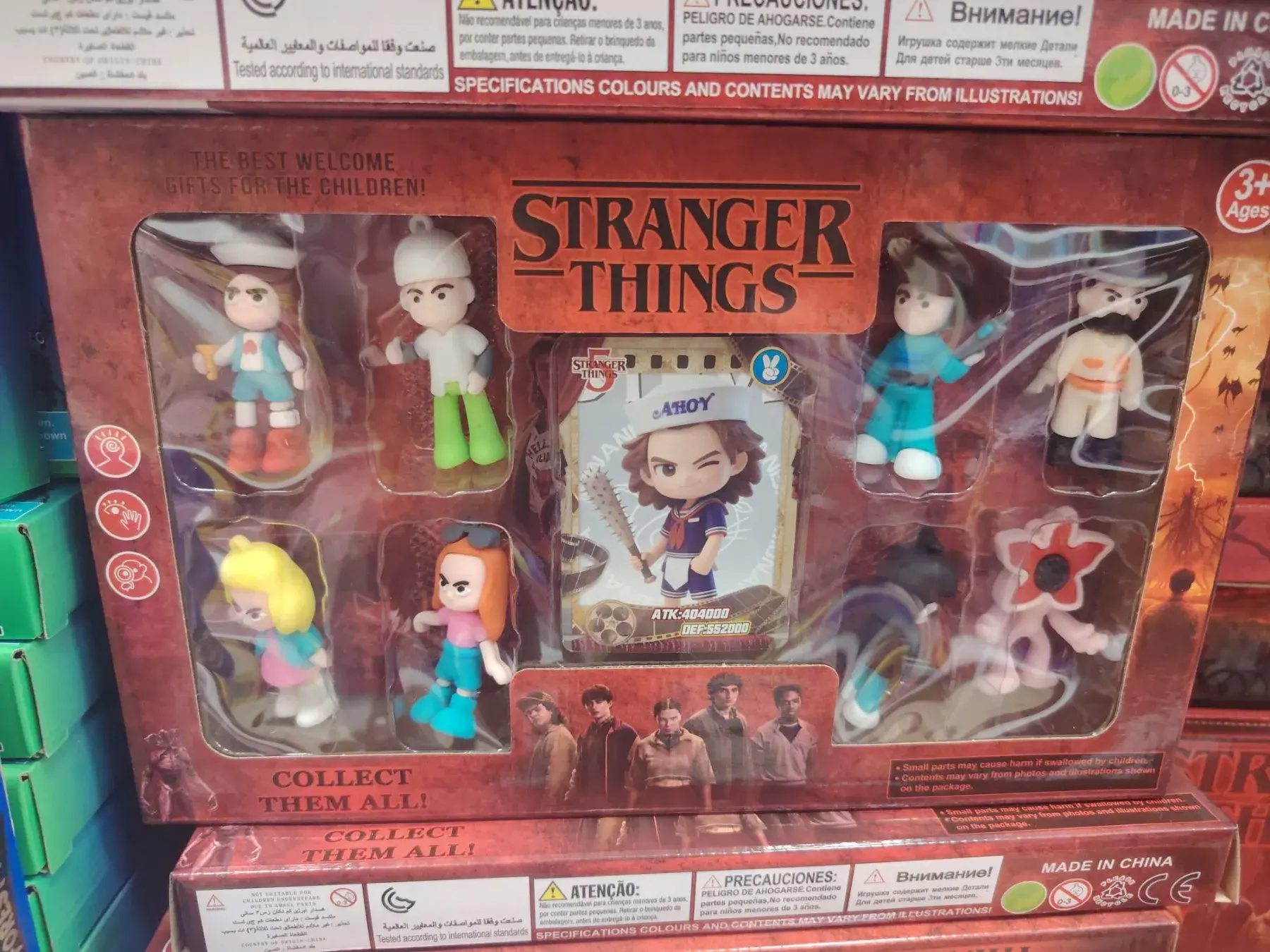 Zabawki Figurki Stranger Things 8 szt w zestawie