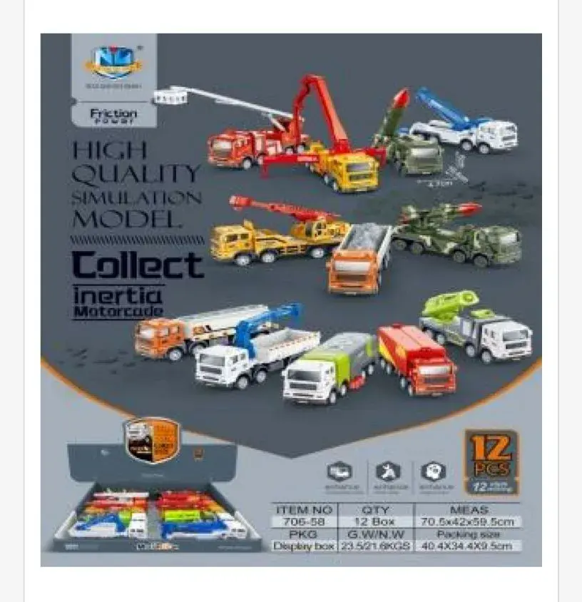 Zabawki Ineria Motocycle Friction High Quality Model