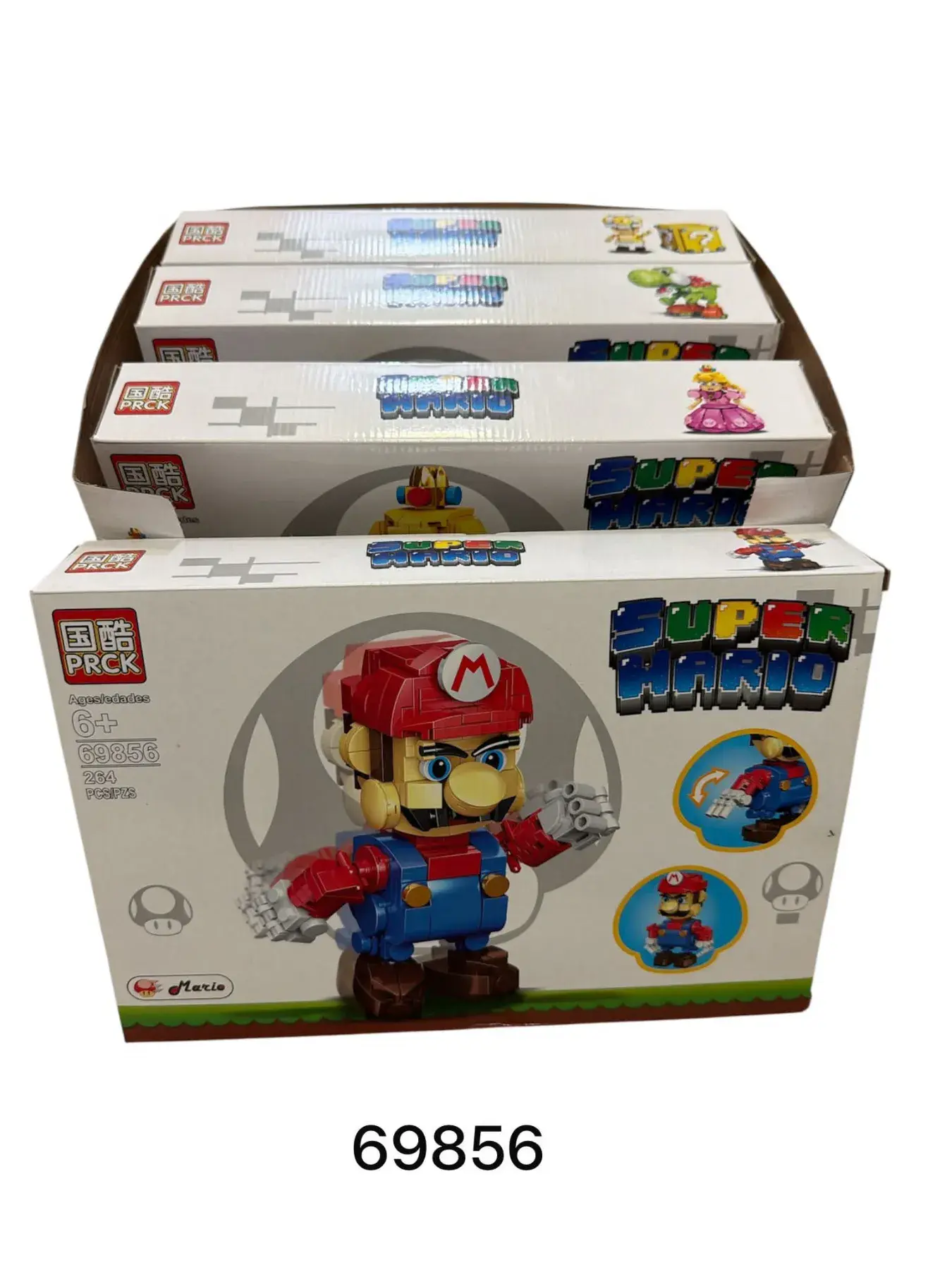 Zestaw klocków Super Mario z Mario i Luigi 69856