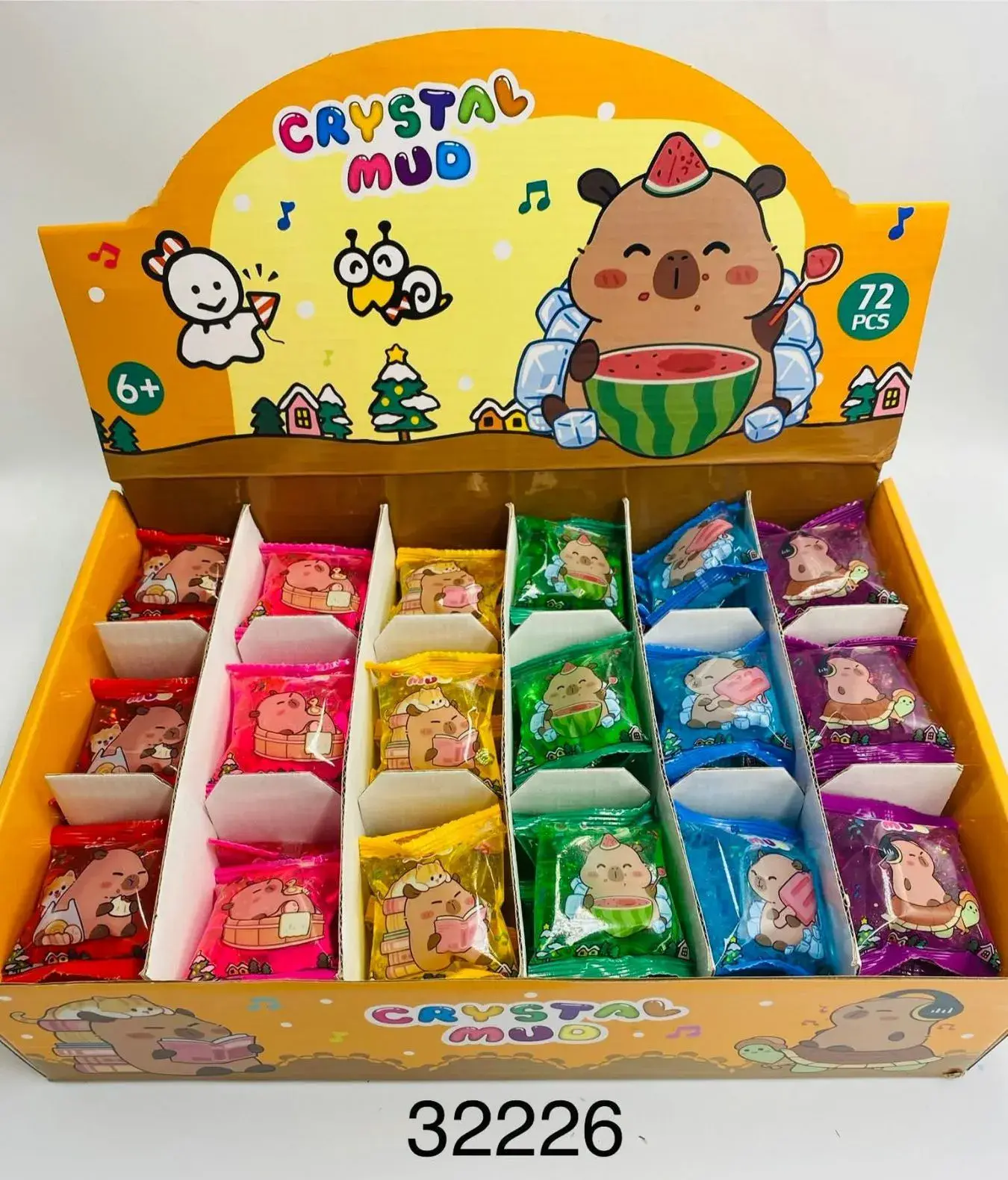 Crystal Mud Slime Zabawki 72 szt