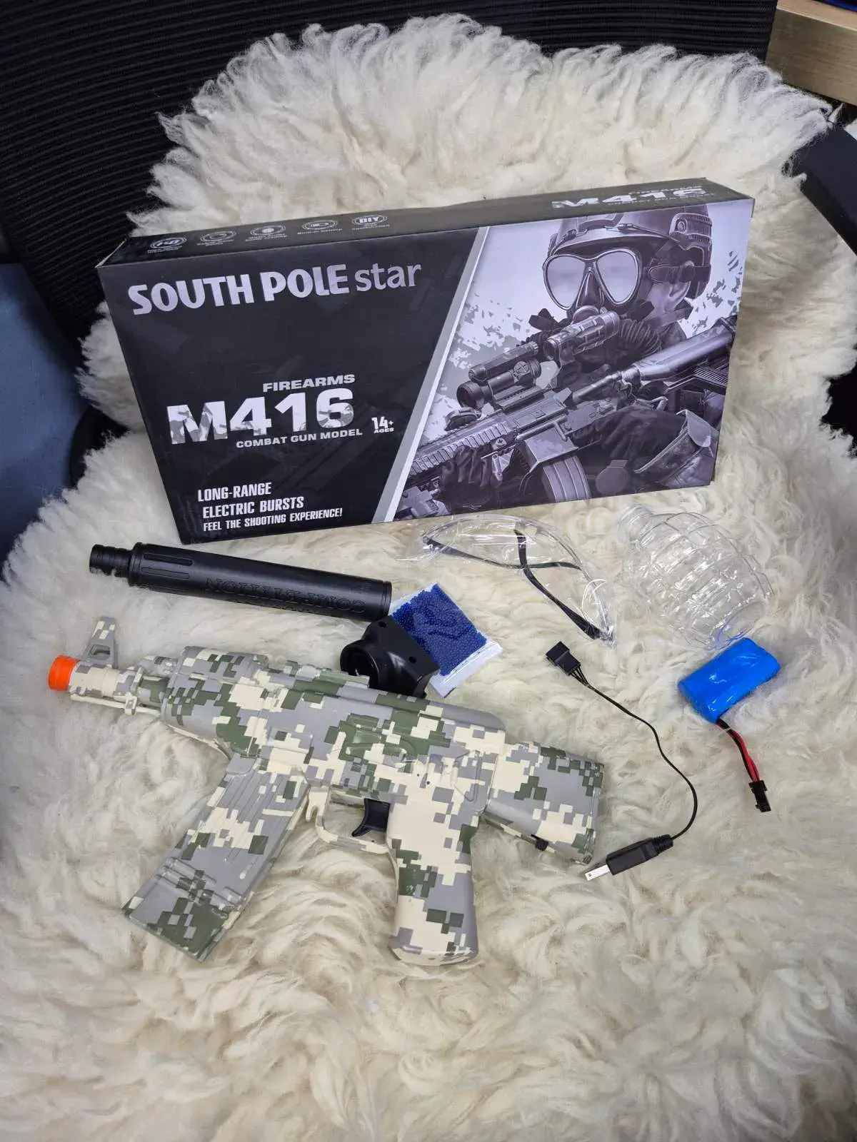 Zabawka pistolet M416 South Pole Star Long Range