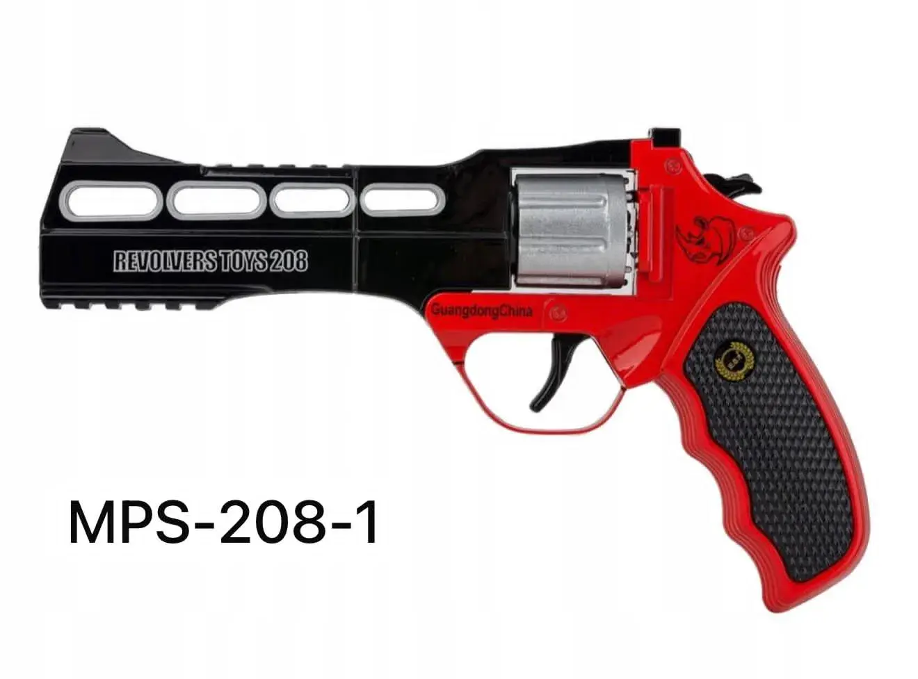 Pistolet rewolwer metalowy na spłonkę MPS-208-1