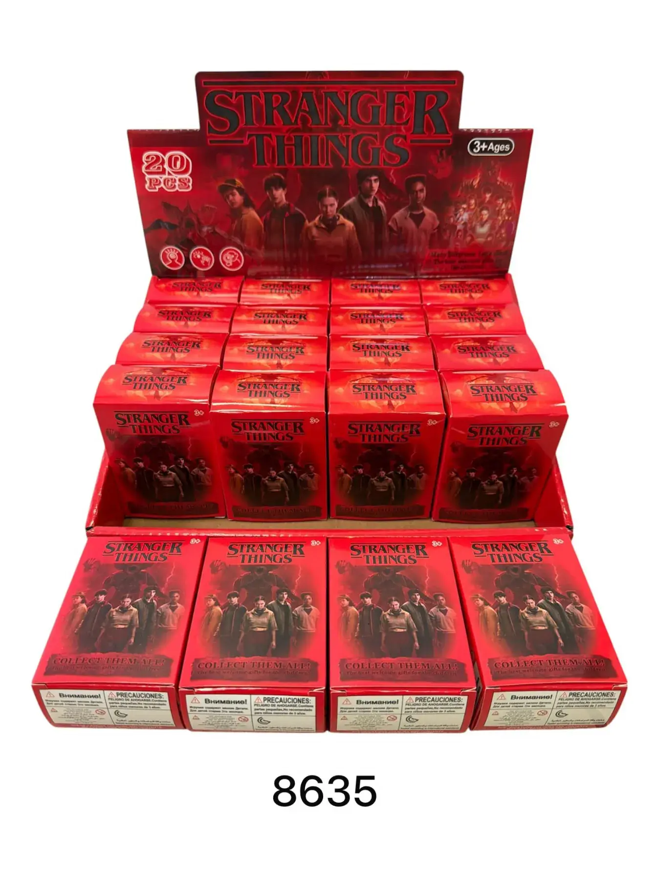 Zabawki Figurki Stranger Things Blind Box 3+