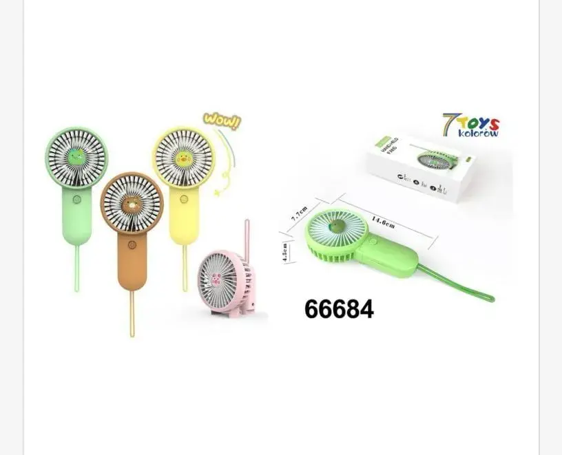 Ręczniki Wentylator Mini USB 14cm - 4 kolory