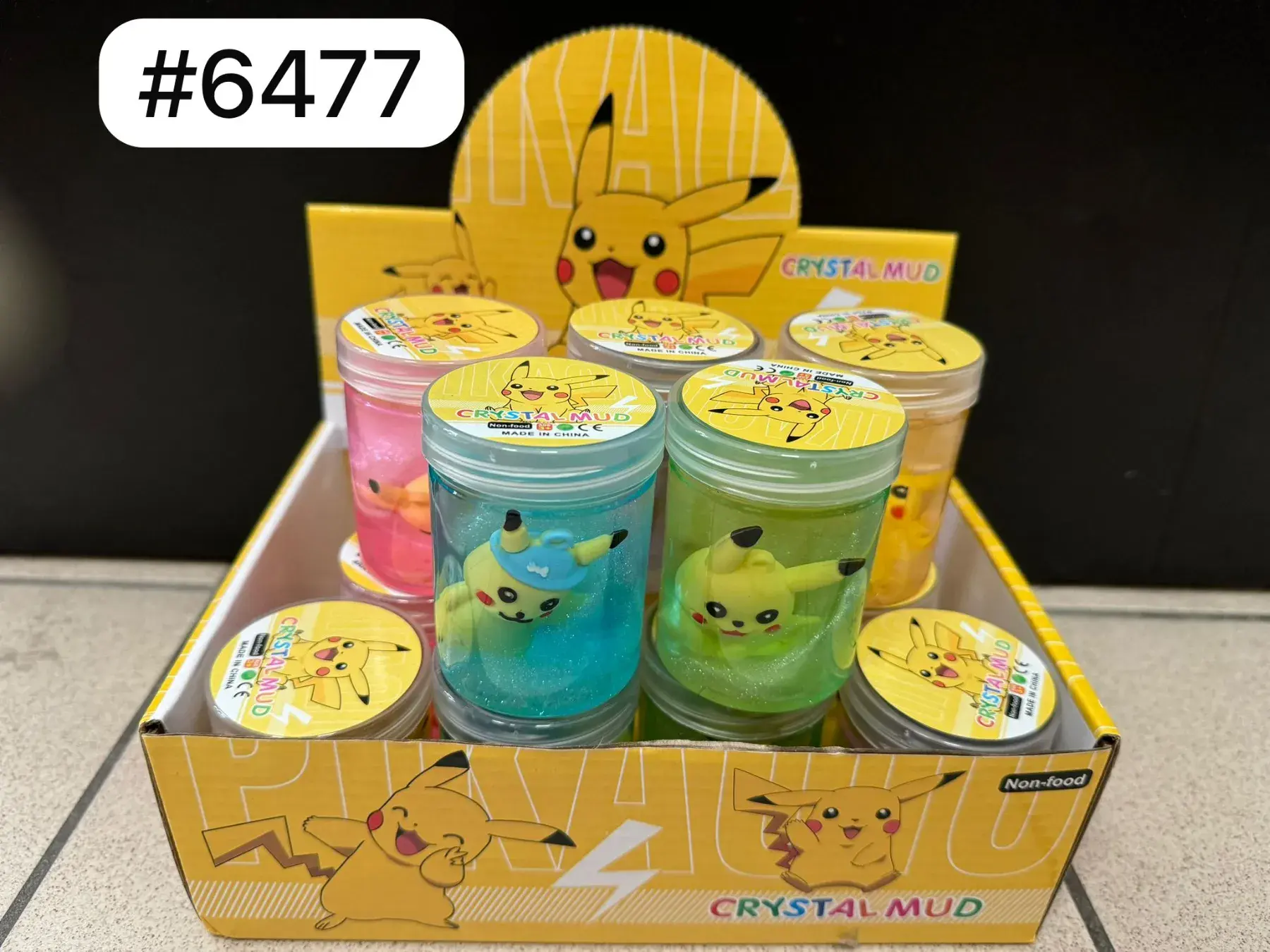 Zabawki Slime Pokemon Crystal Mud Pikachu