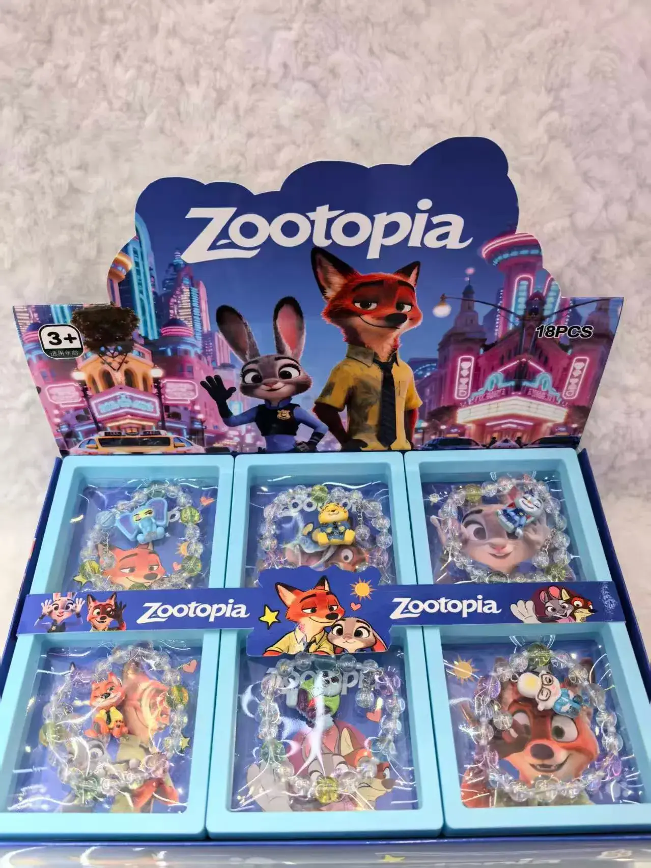 Zabawki Biżuteria Zootopia 3+ 10 szt