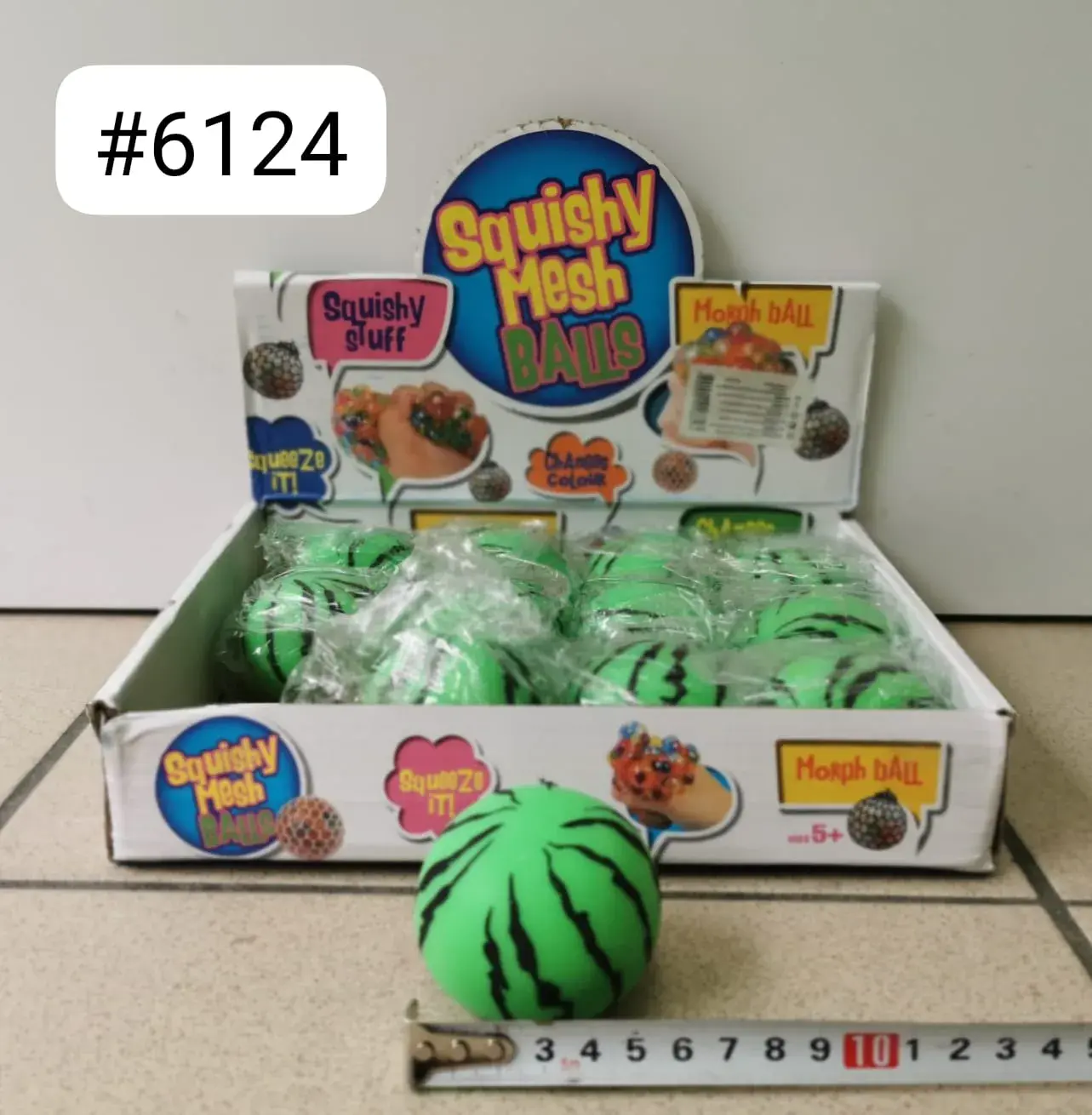 Zabawki Squeeze Arbuz Squishy Mesh Balls #6124