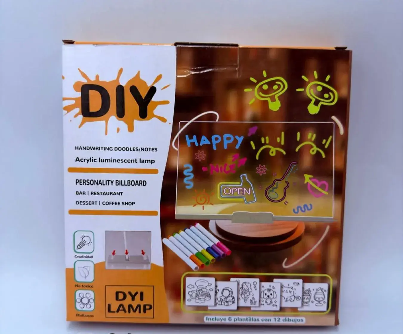 Zabawka DIY Akrylowa Tablica Świecącą 30/20cm